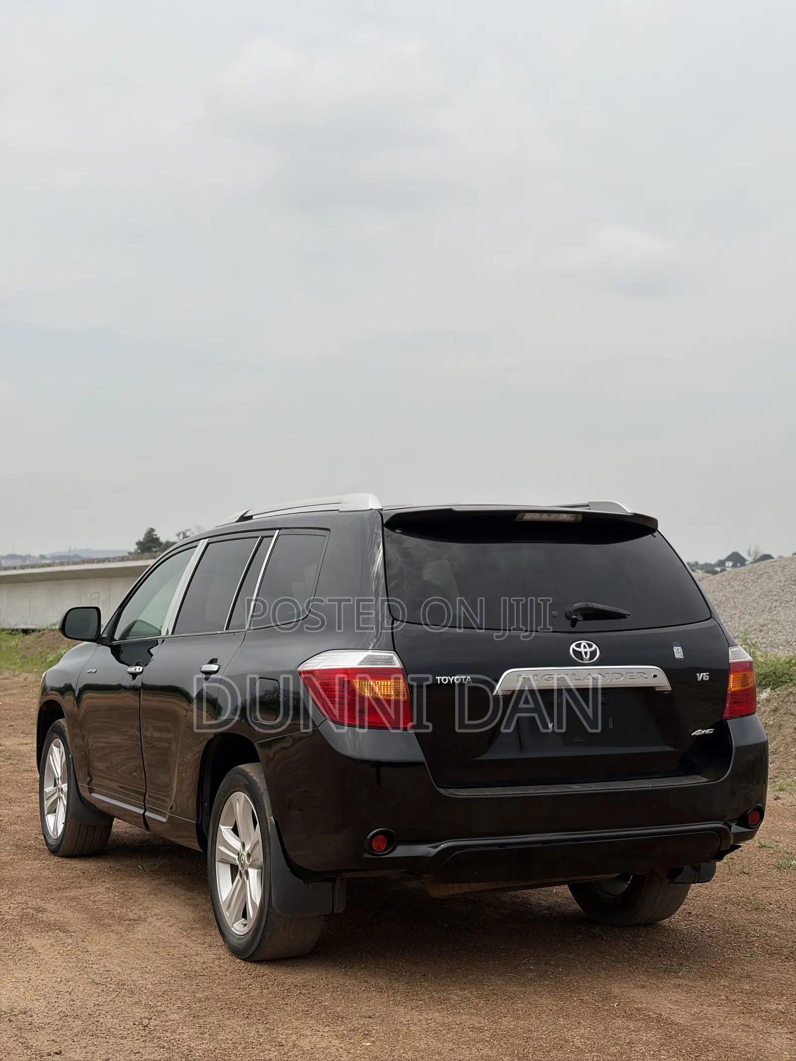 Toyota Highlander Limited 2008 Black