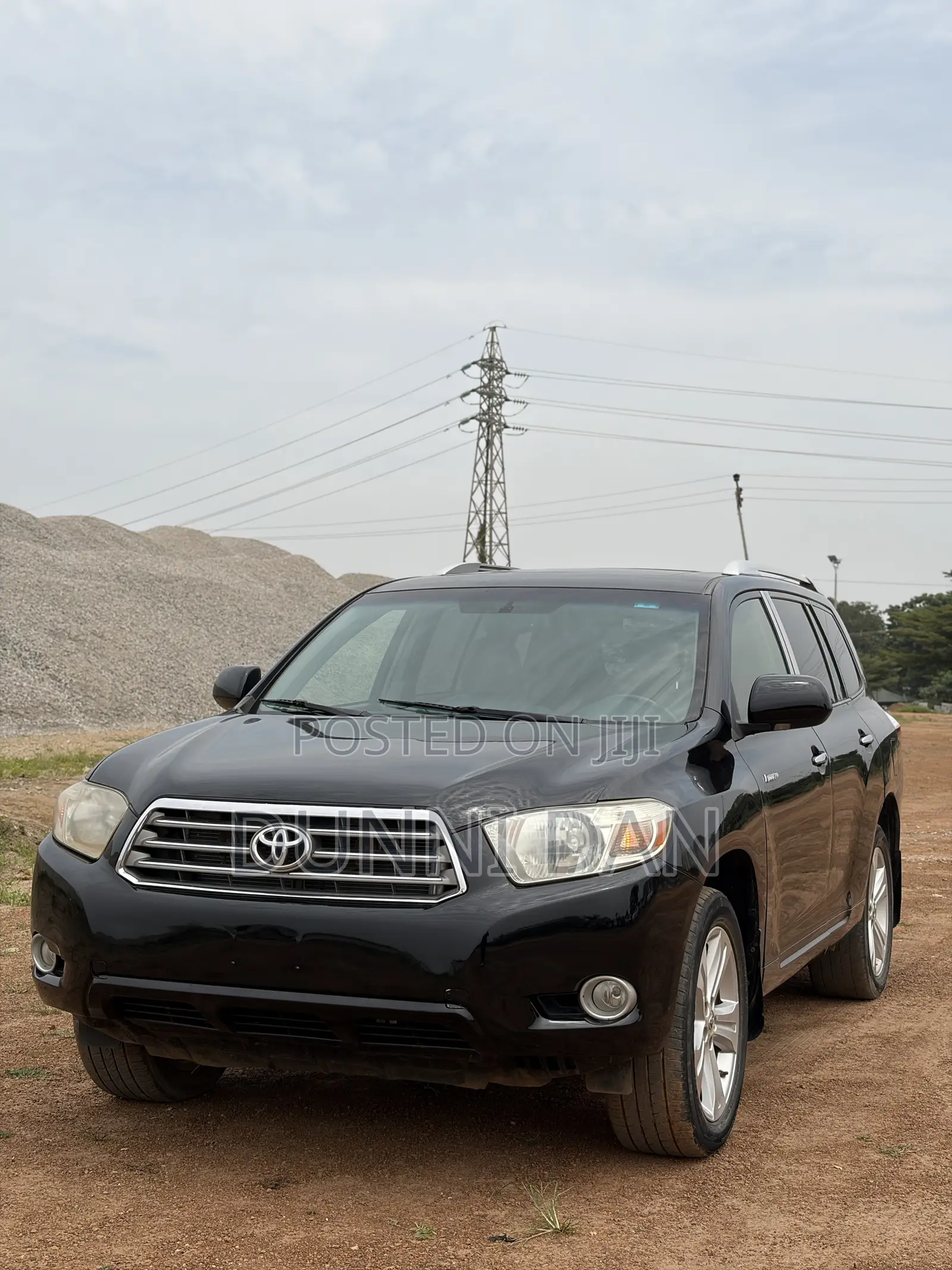 Toyota Highlander Limited 2008 Black