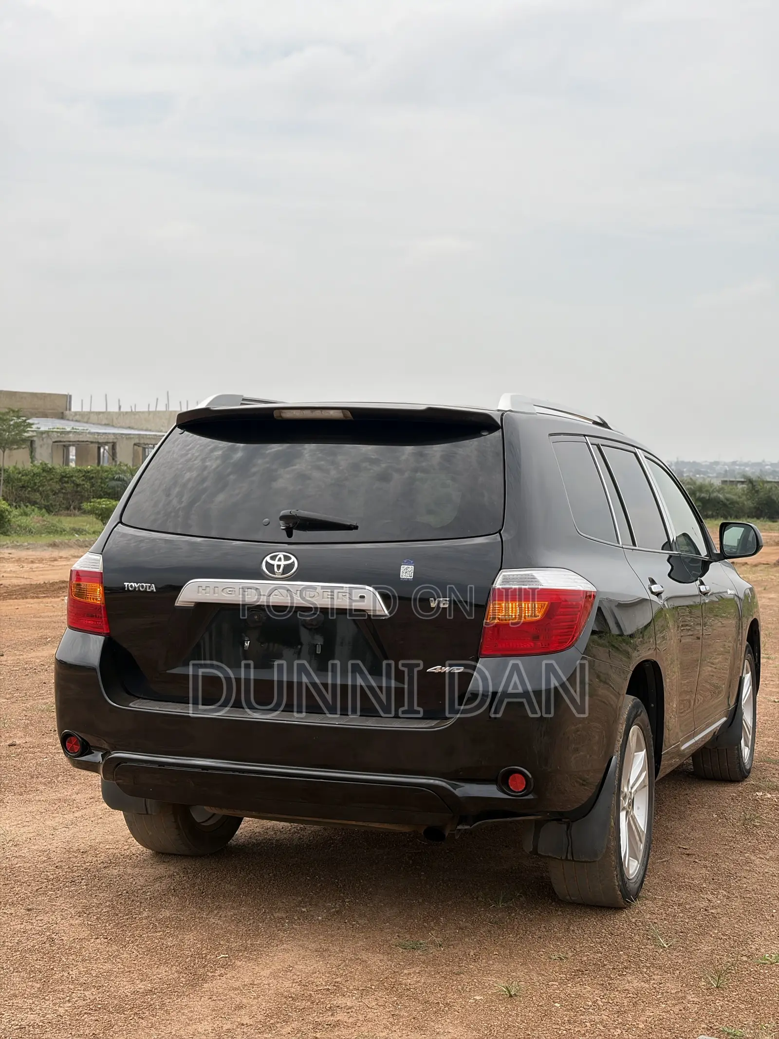Toyota Highlander Limited 2008 Black