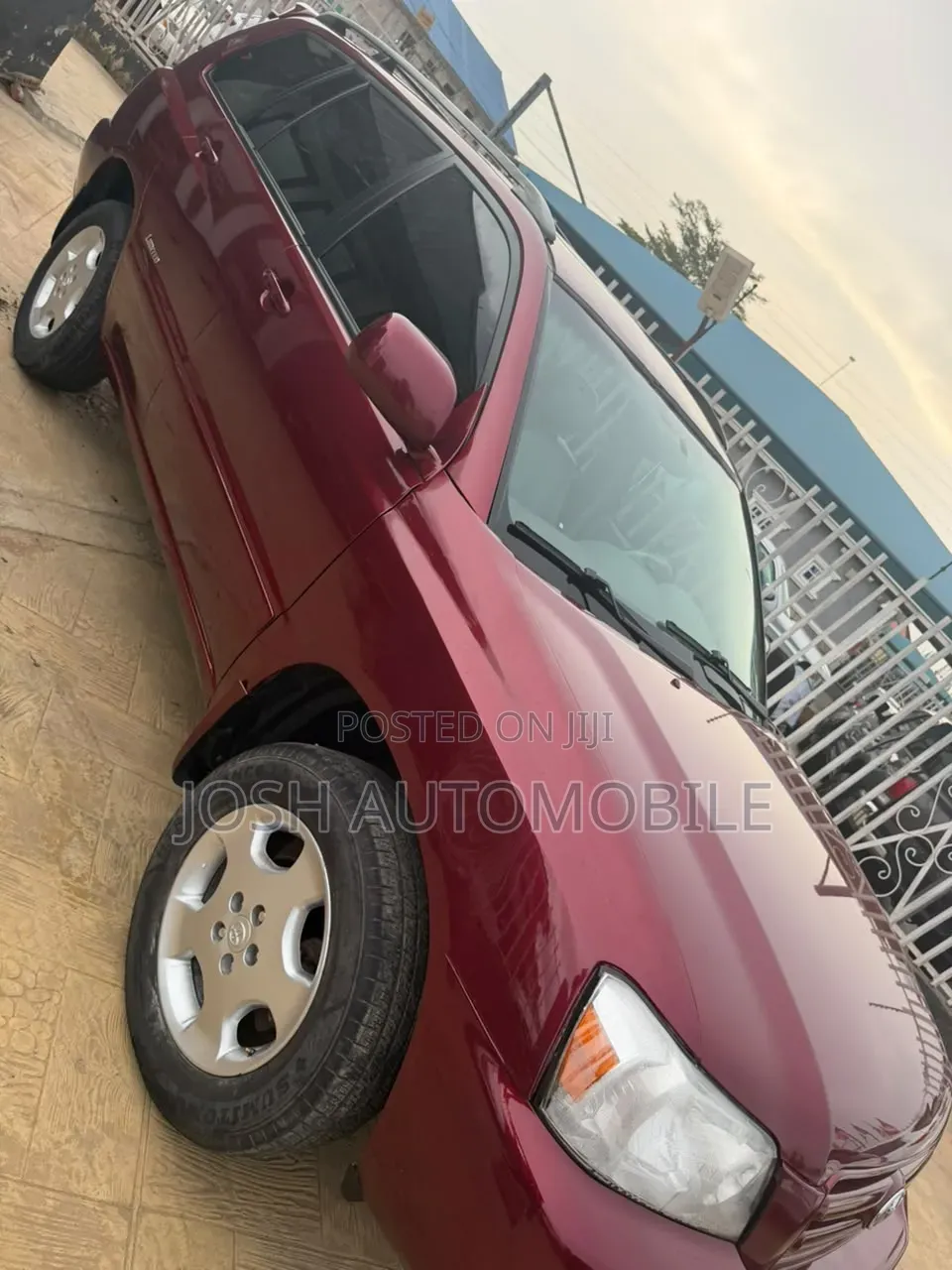 Toyota Highlander 2006 Red