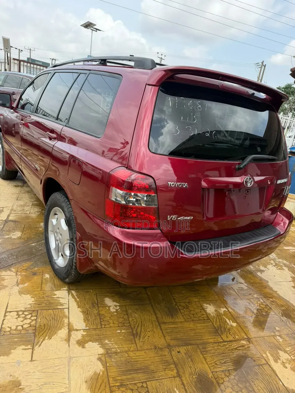 Toyota Highlander 2006 Red