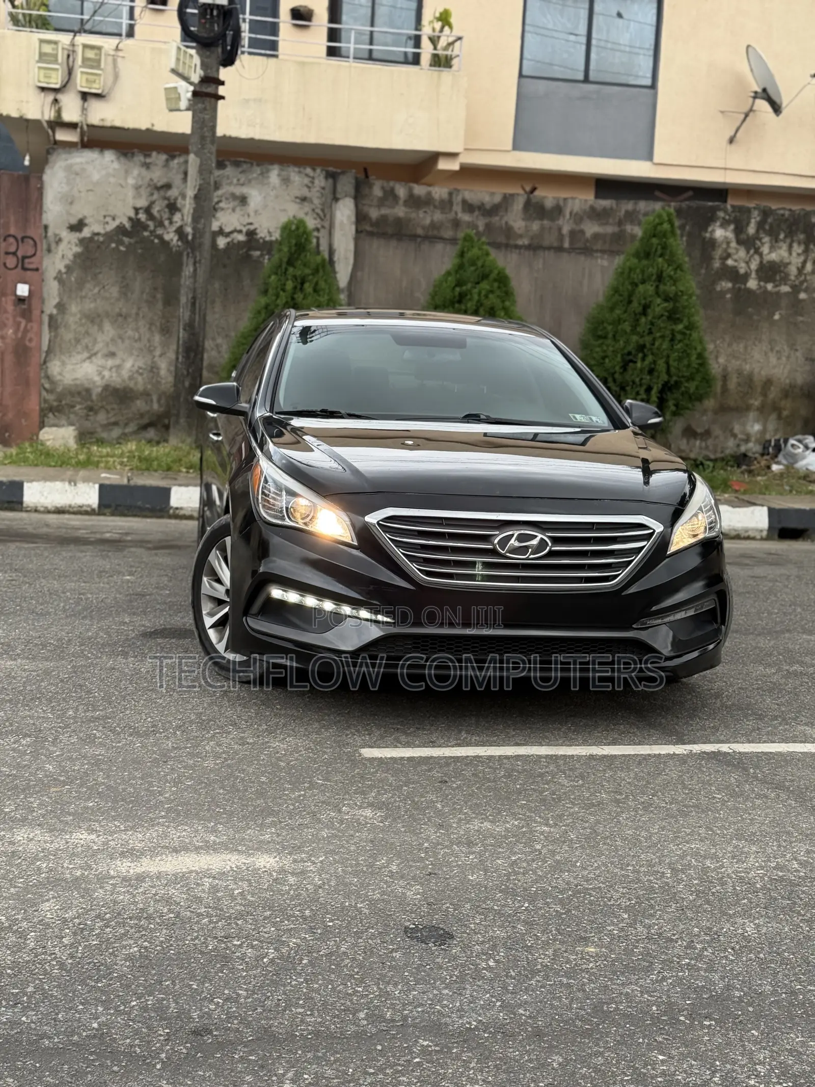 Hyundai Sonata Sport Sedan FWD (2.4L 4cyl 6A) 2017 Black