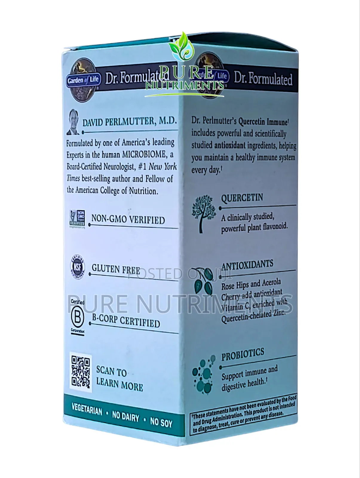Dr. Formulated Quercetin Immune Supplement 500 Mg