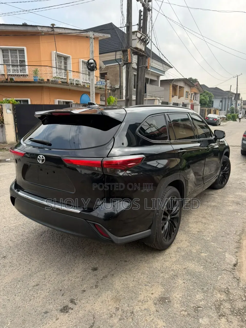 Toyota Highlander Platinum 2022 Black