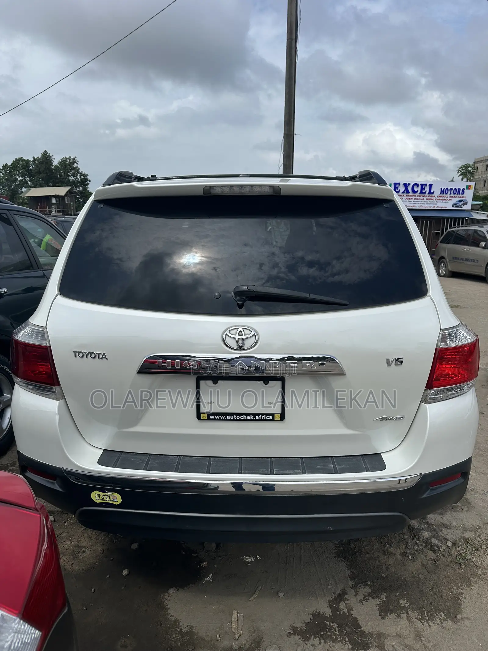 Toyota Highlander 2012 White