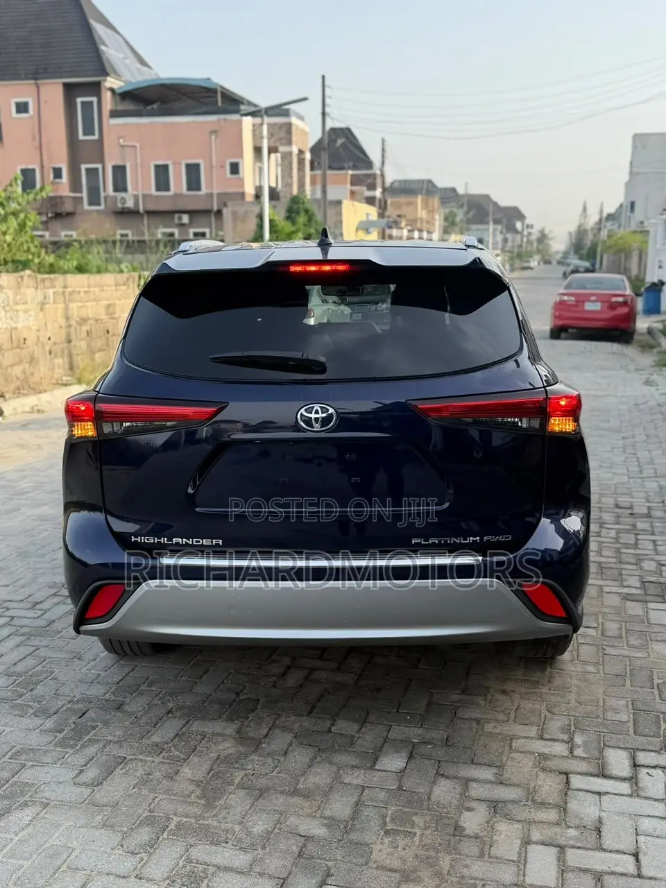 Toyota Highlander Platinum AWD 2020 Blue