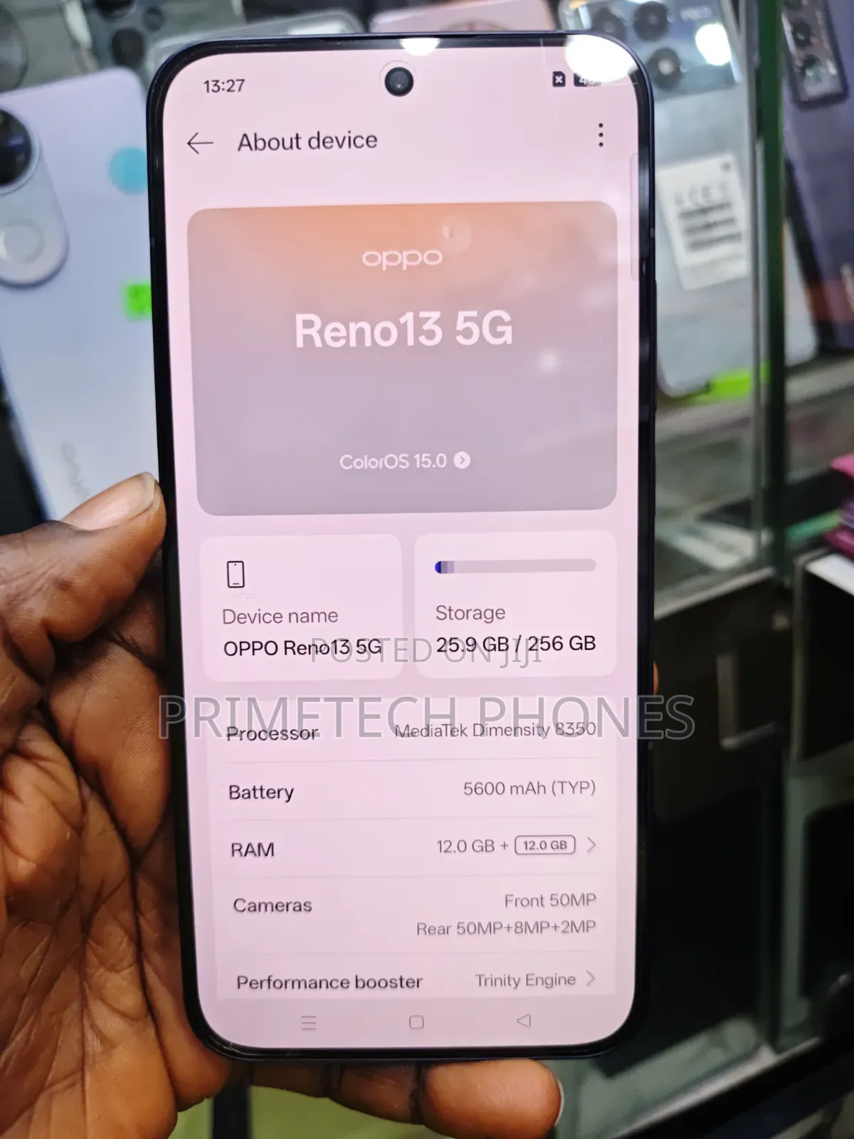 Oppo Reno13 5G 256 GB Blue