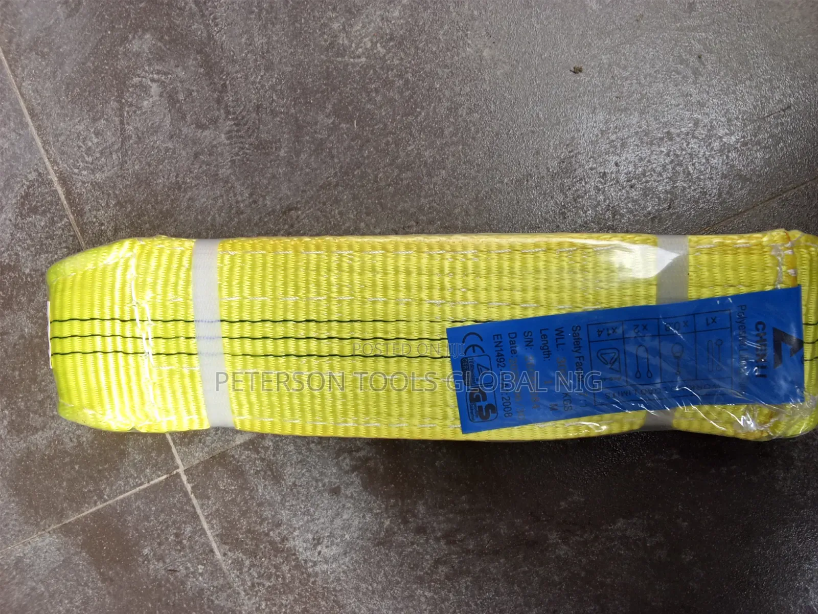 3ton X1meter Lifting Belts 90mm