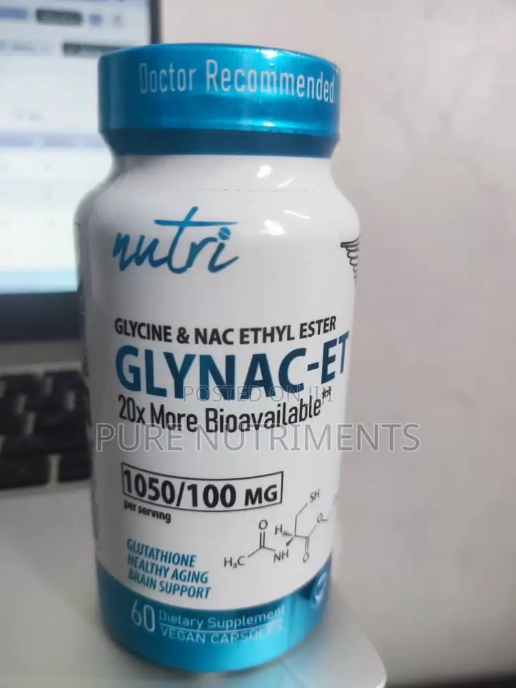 GLYNAC-ET Advanced Glycine & NAC Ethyl Ester 1050/100mg 30cap