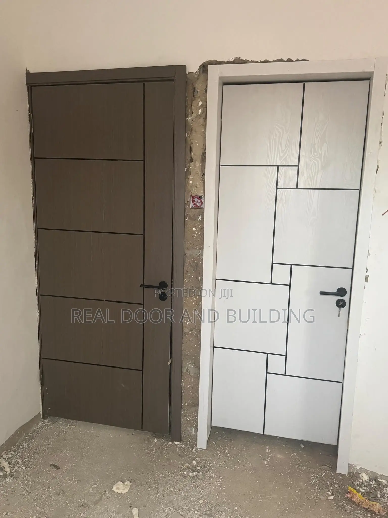 High Quality HDF Wooden Door (772lah)