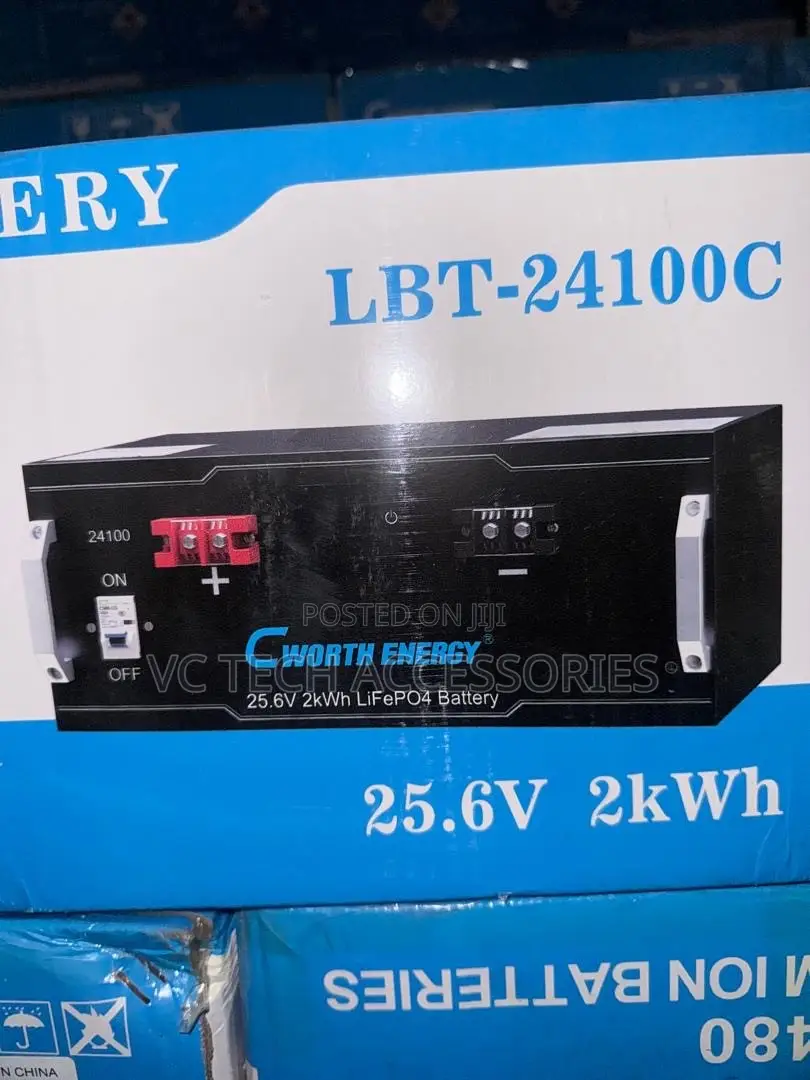 Cworth 2kwh 24V Lithium Battery