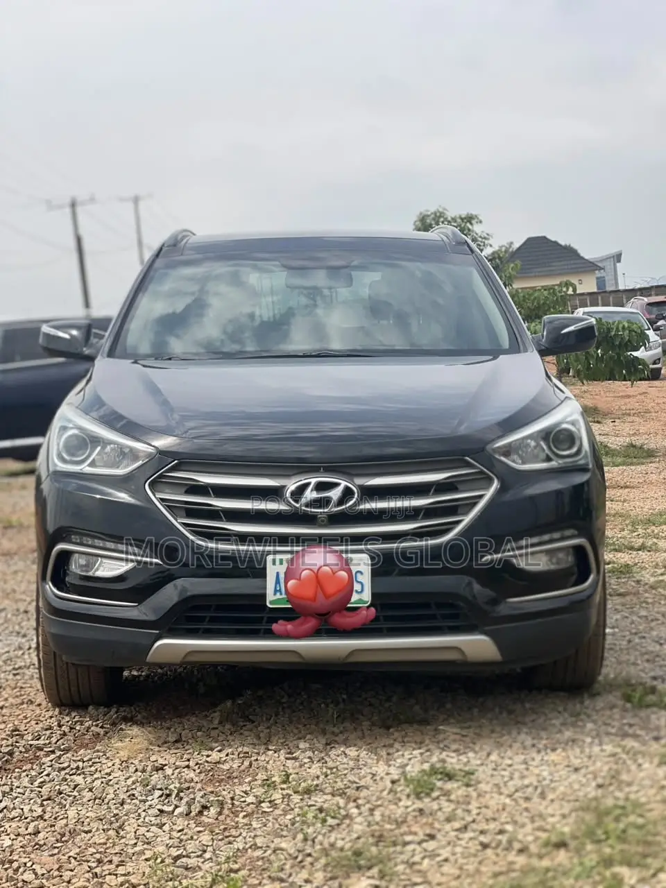 Hyundai Santa Fe SE AWD 2017 Black