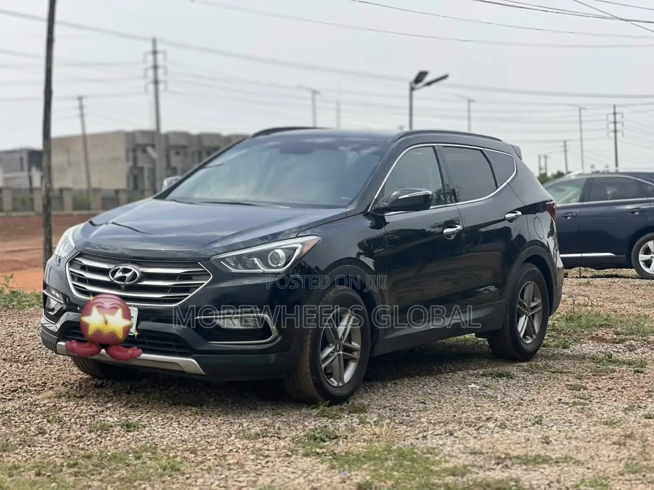 Hyundai Santa Fe SE AWD 2017 Black