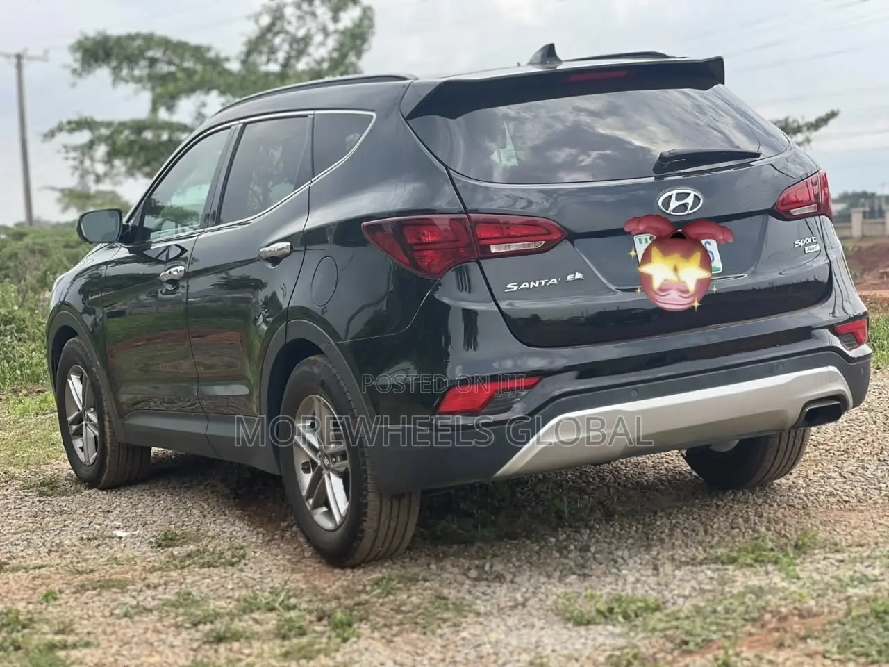 Hyundai Santa Fe SE AWD 2017 Black