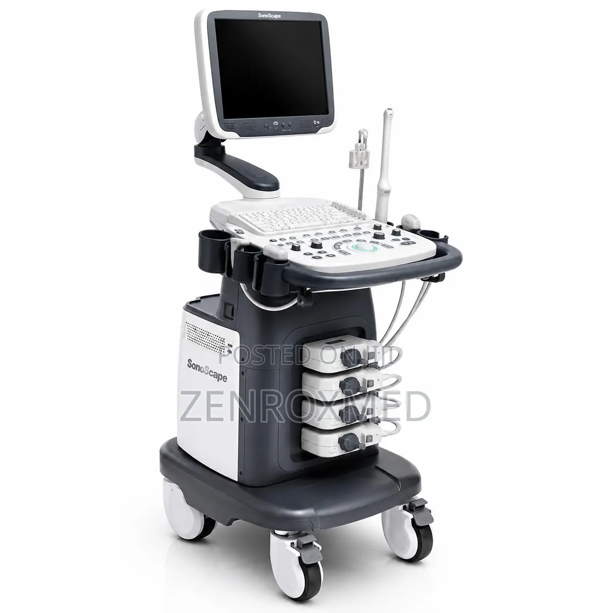 Sonoscape S12 Ultrasound Machine With 4D Probe (3 Probes + 4D)