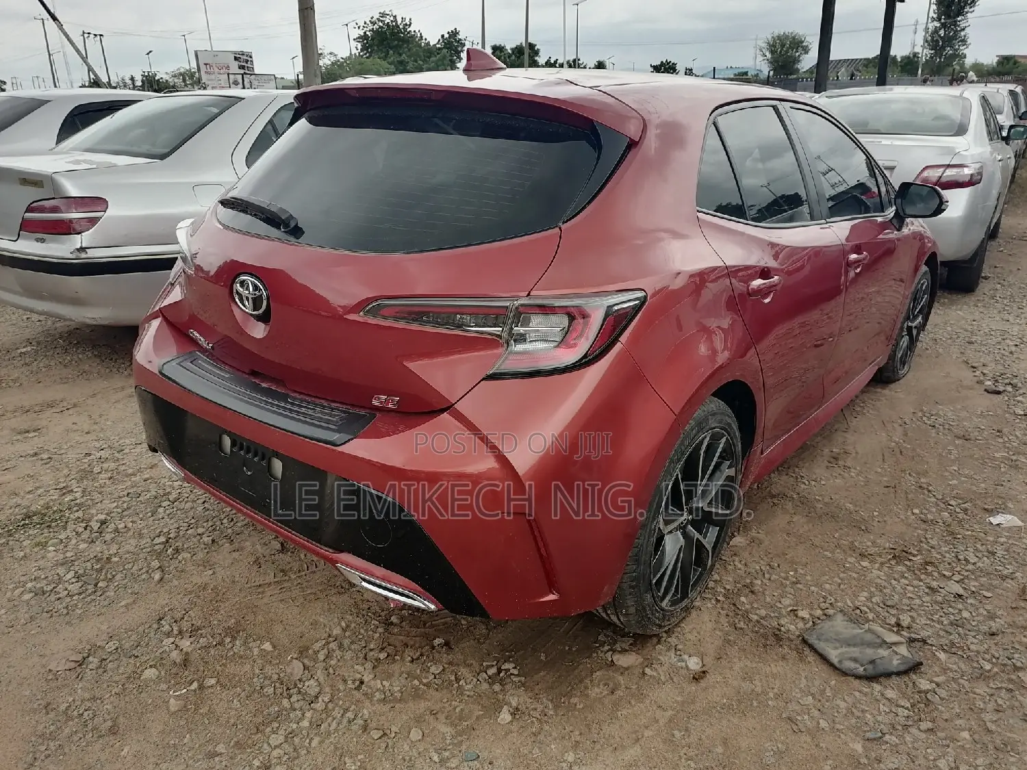 Toyota Corolla 2018 Burgundy