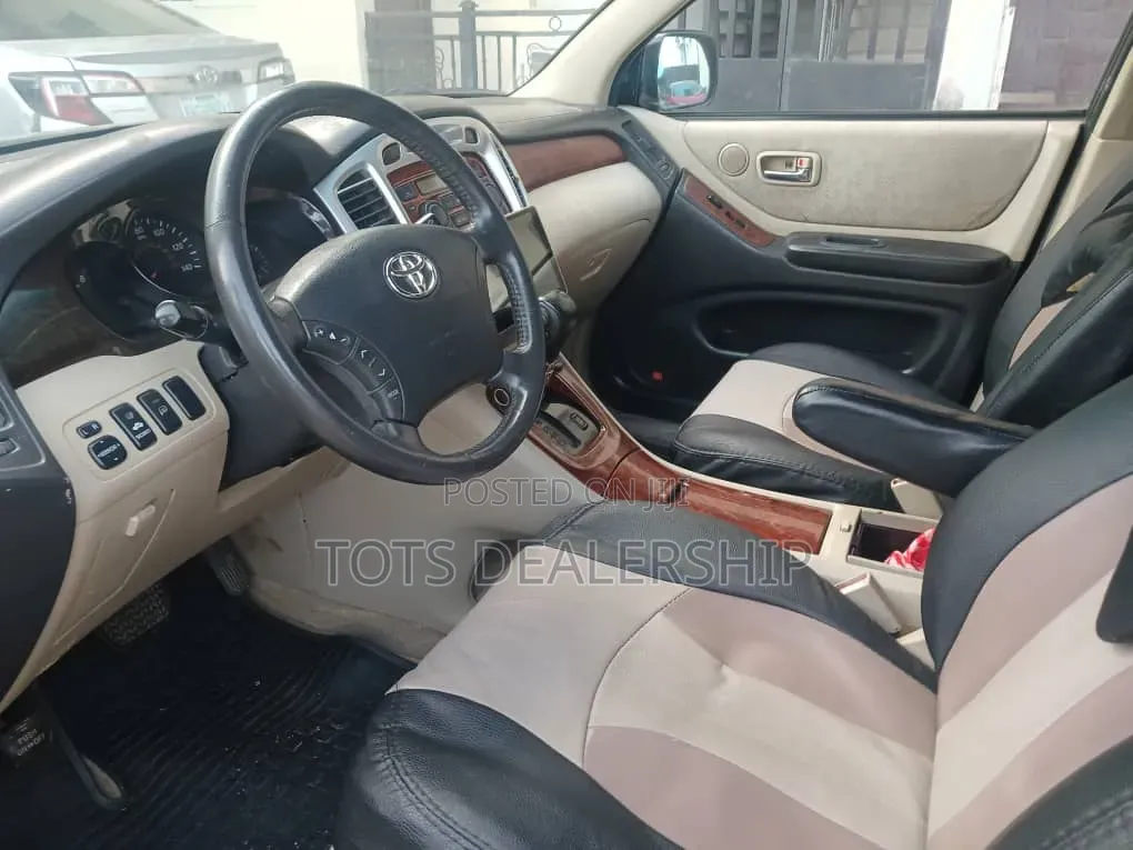 Toyota Highlander 2004 Black