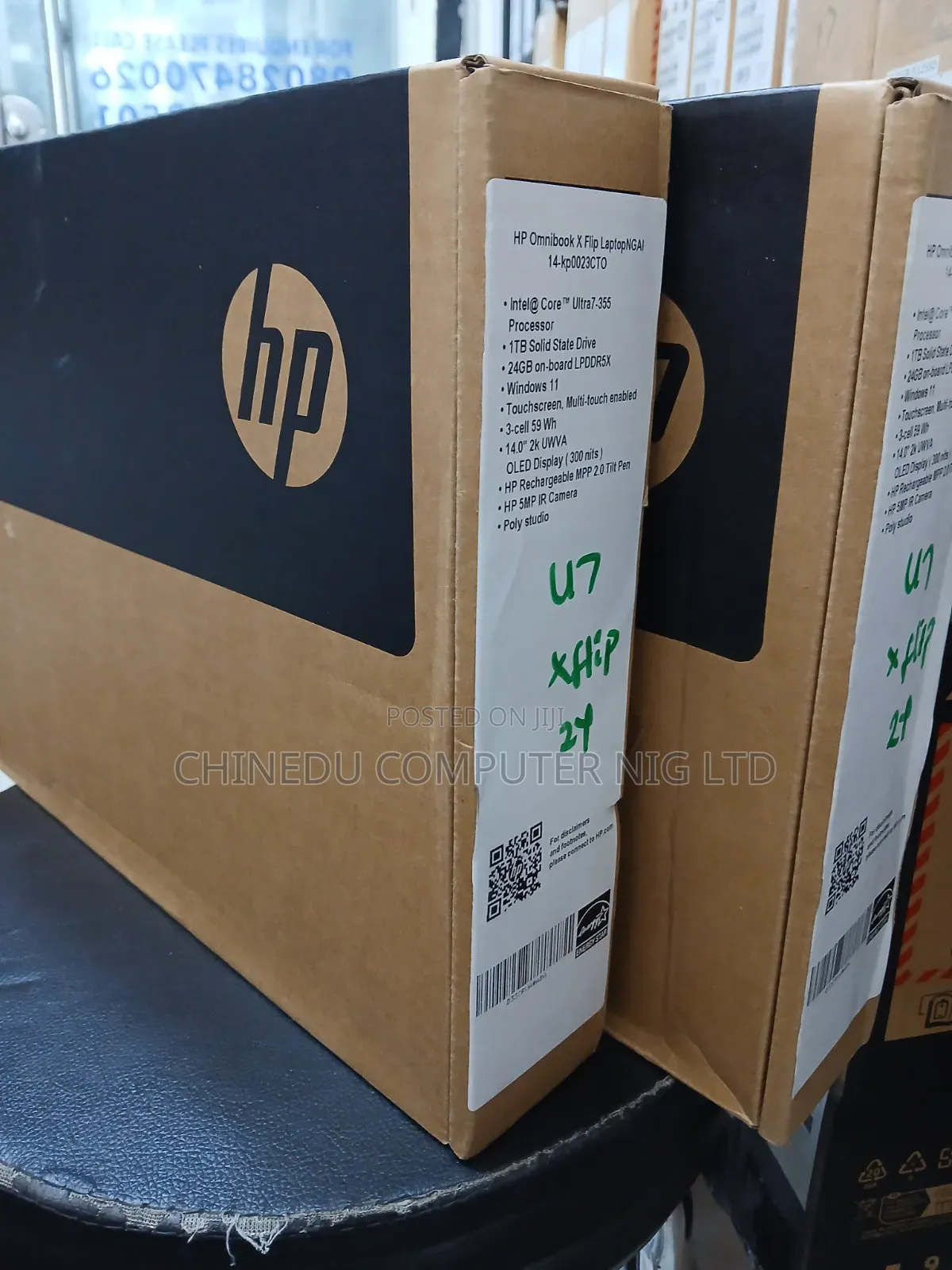 New Laptop HP OmniBook X Flip 14" 24GB Intel Core Ultra 7 SSD 1T