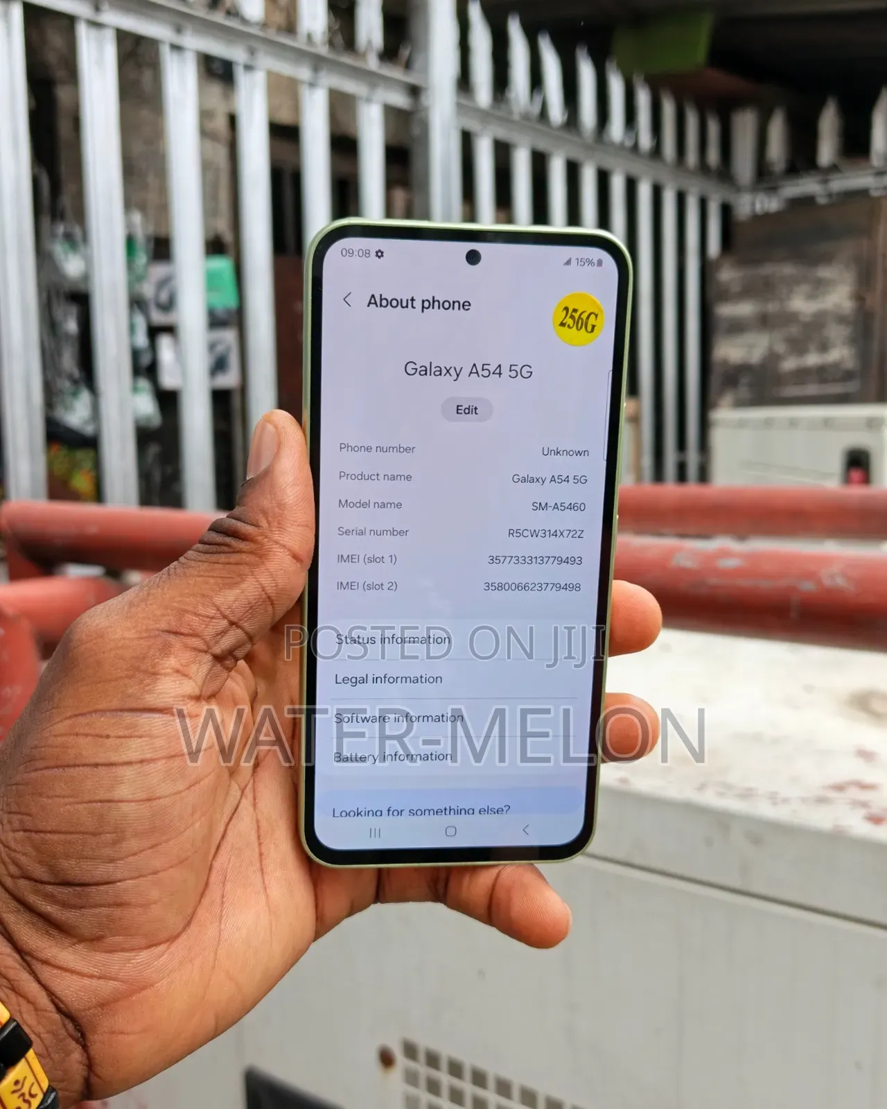 Samsung Galaxy A54 5G 128 GB Yellow