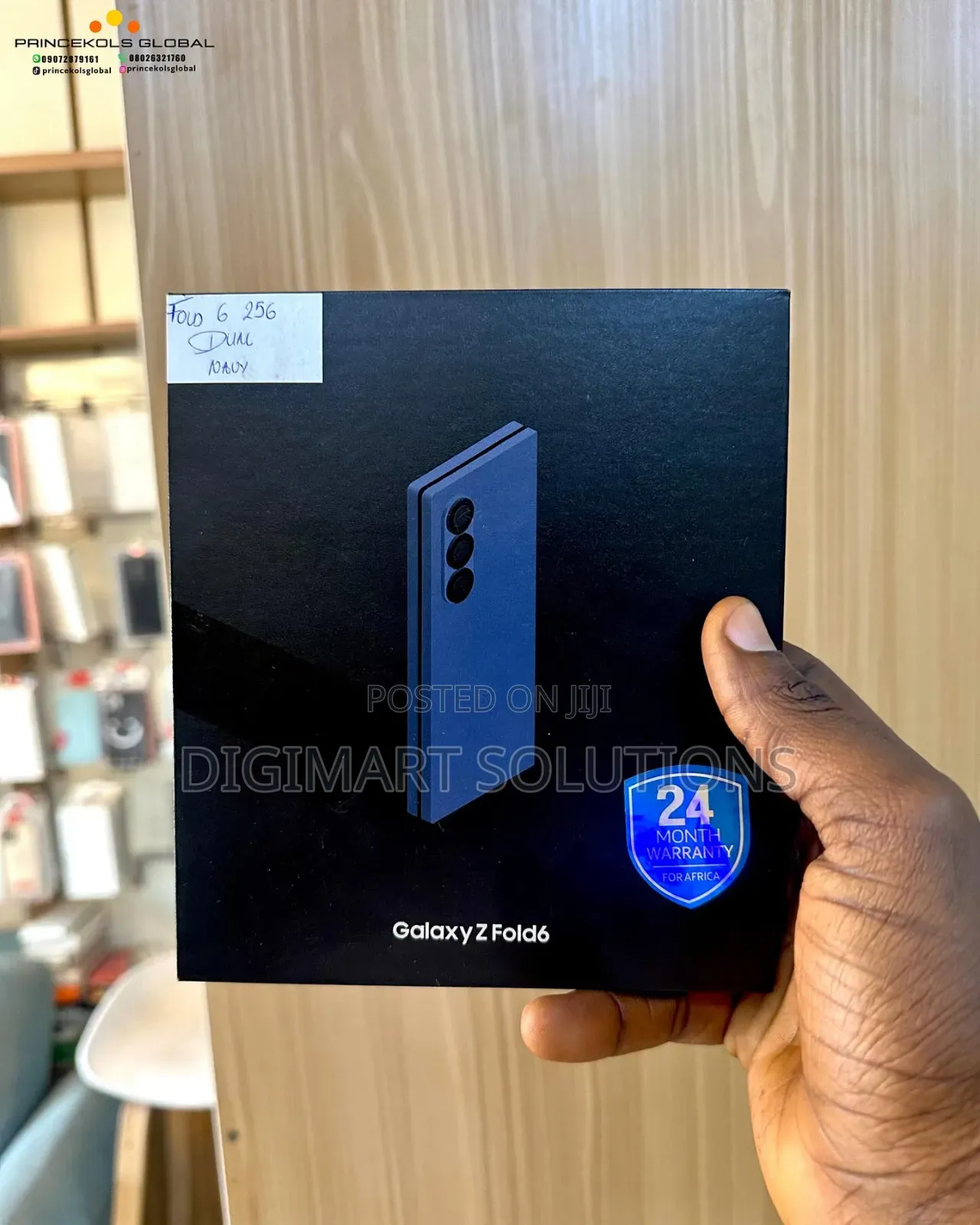 New Samsung Galaxy Z Fold6 512 GB Black