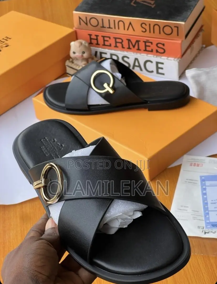 Hermes Cross Slipper