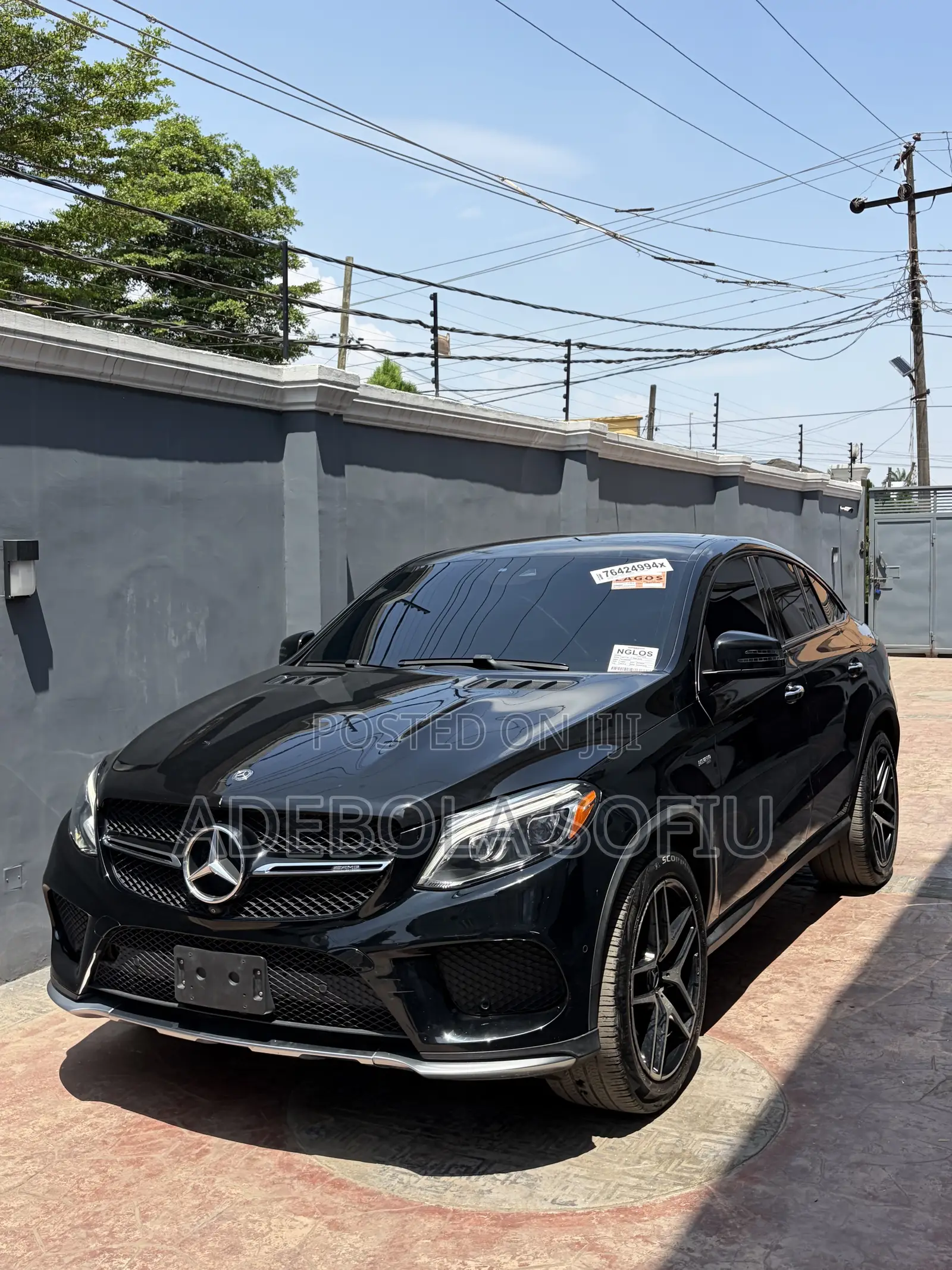 Mercedes-Benz GLE-Class AMG GLE 43 4MATIC 2018 Black