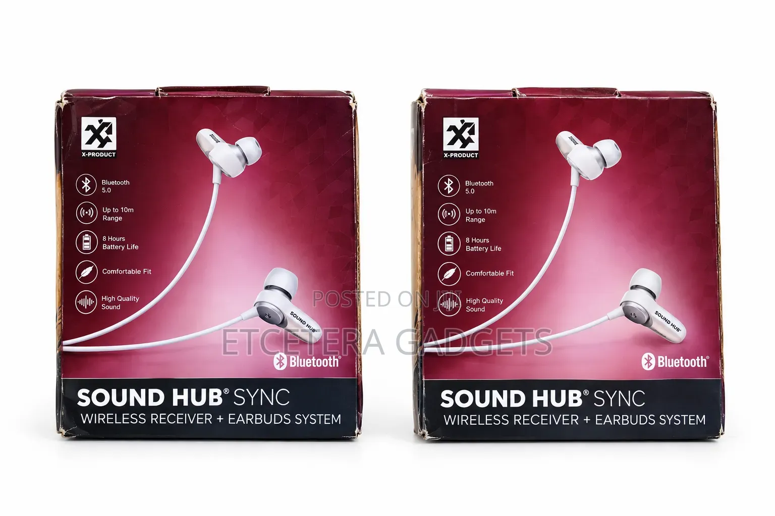 Sound Hub Wireless Receiver + Earbub System