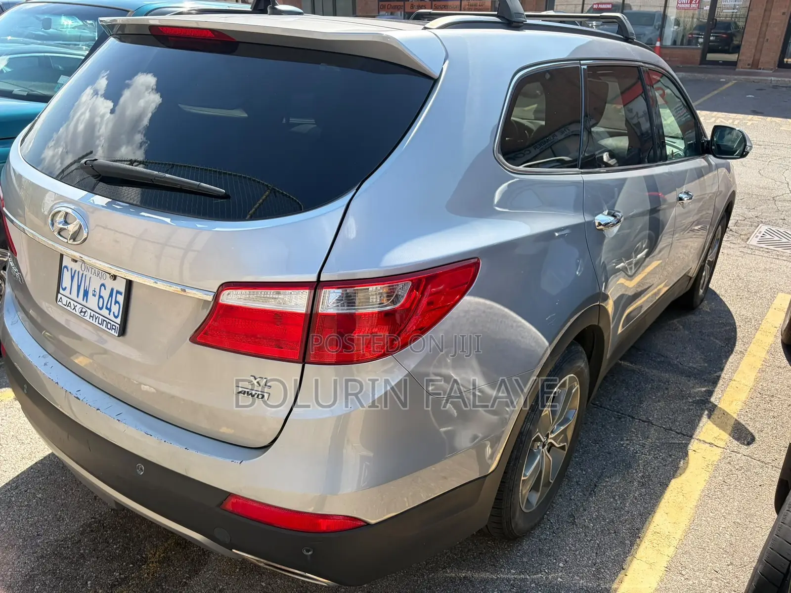 Hyundai Santa Fe Limited AWD 2016 Silver