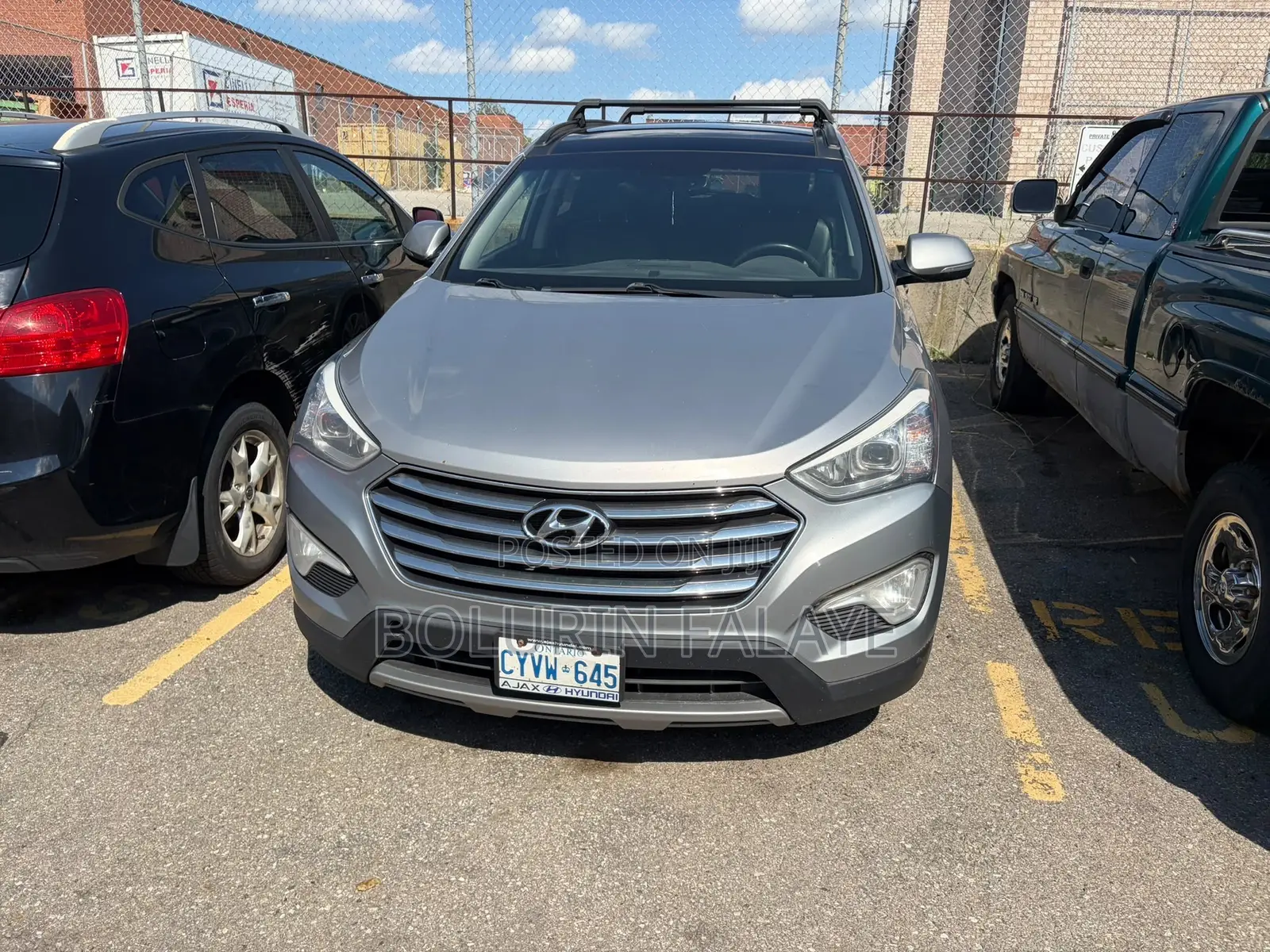 Hyundai Santa Fe Limited AWD 2016 Silver
