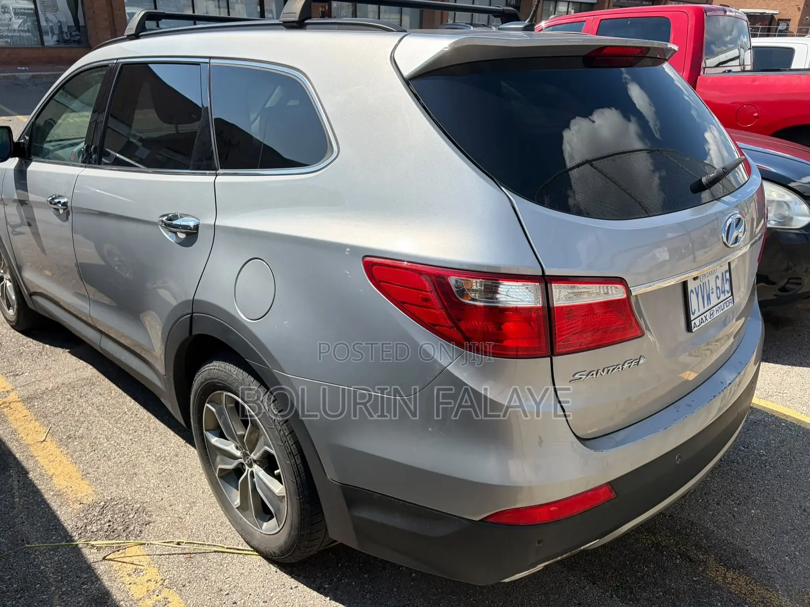 Hyundai Santa Fe Limited AWD 2016 Silver