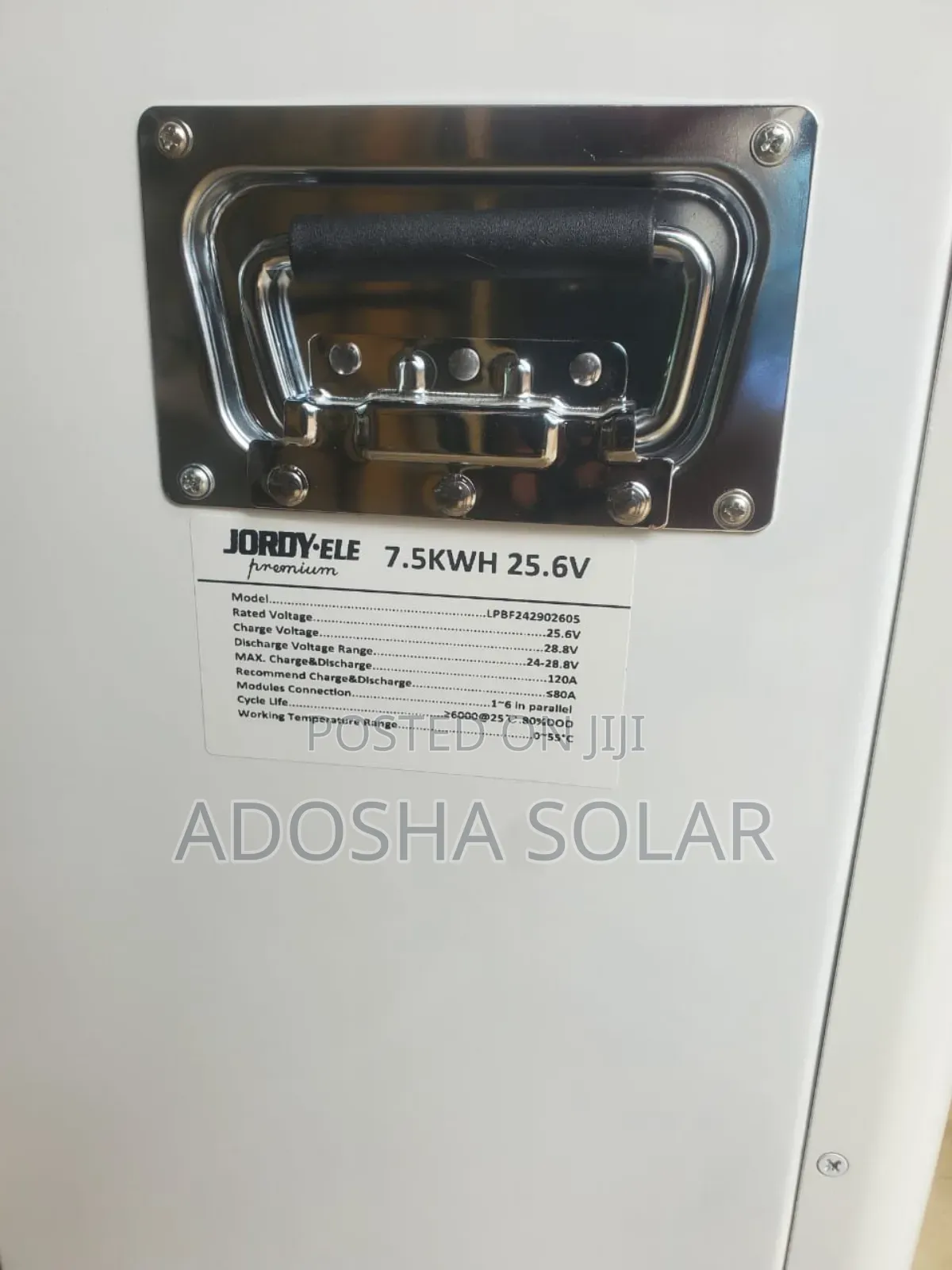 7.5kwh/24v Lithium Battery