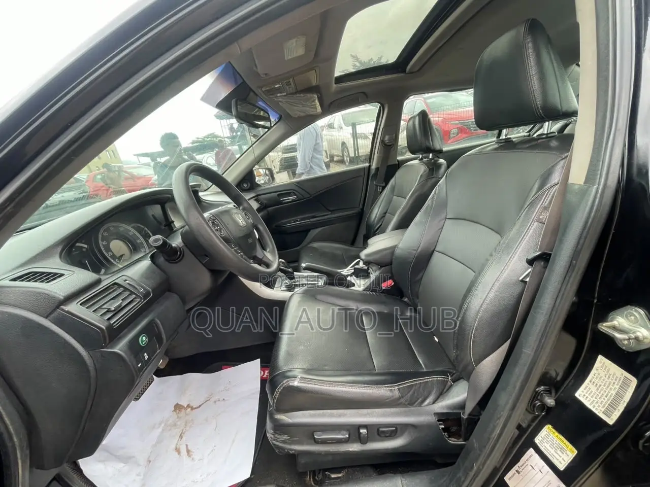 Honda Accord EX-L V-6 4dr Sedan FWD (3.5L 6cyl 6A) 2013 Black