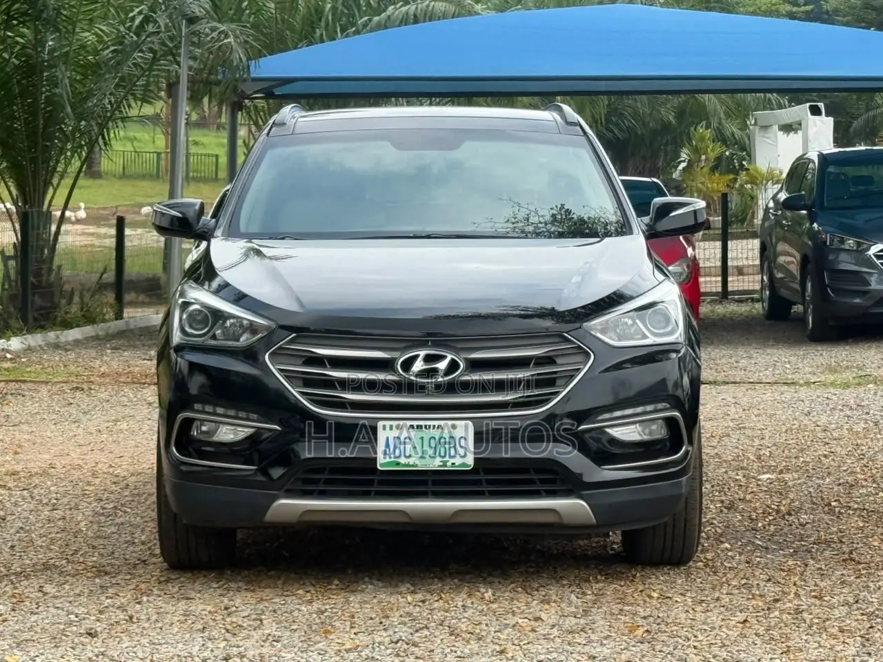 Hyundai Santa Fe SE AWD 2017 Black
