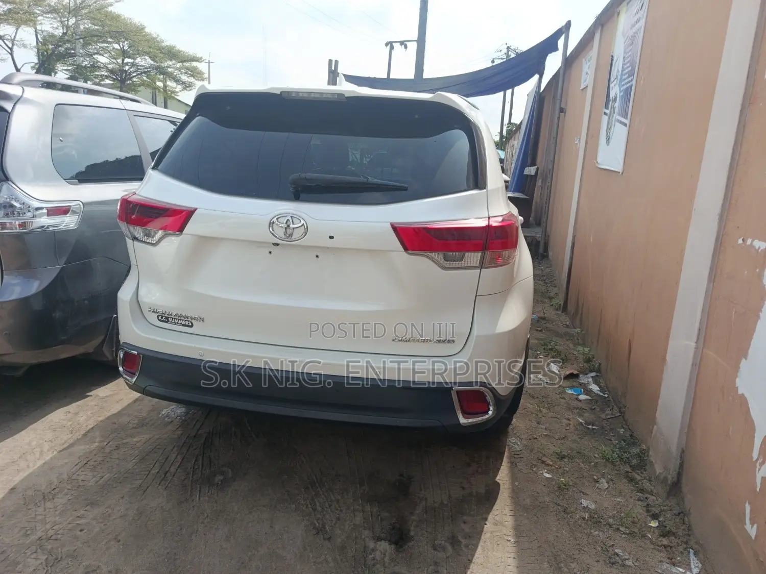 Toyota Highlander Limited Platinum V6 4x4 (3.5L 6cyl 6A) 2016 White