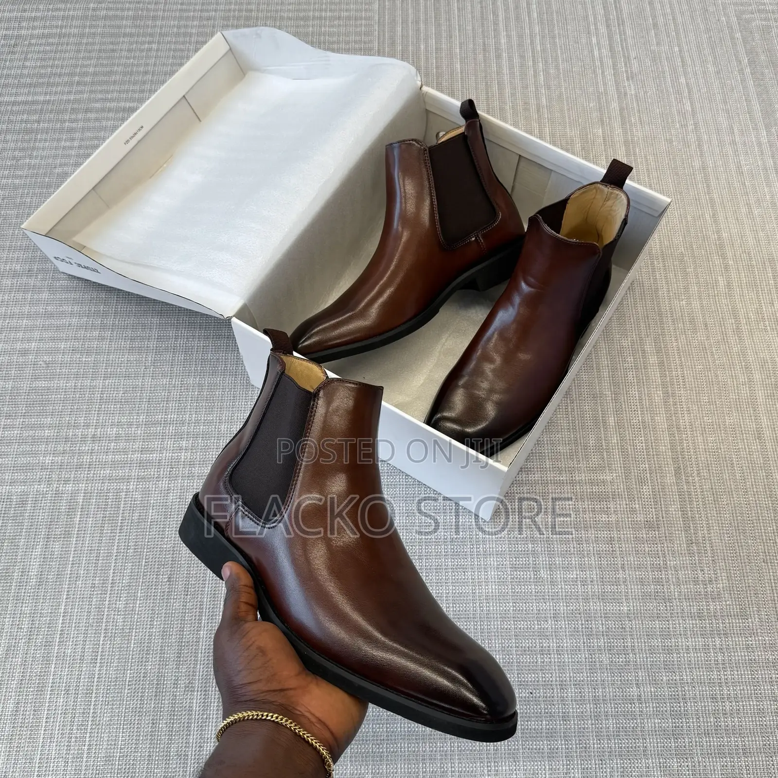 High Quality Tapered Chelsea Boots