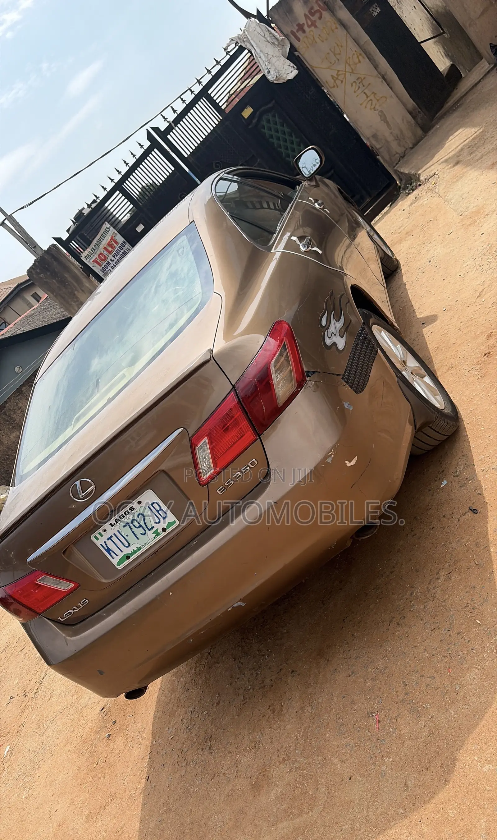 Lexus ES 350 2008 Gold