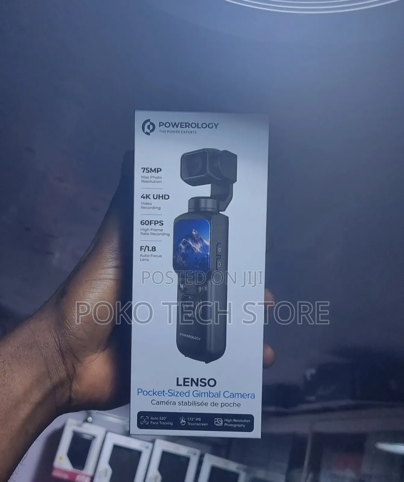 Powerology Lenso Pocket-Sized Gimbal Camera