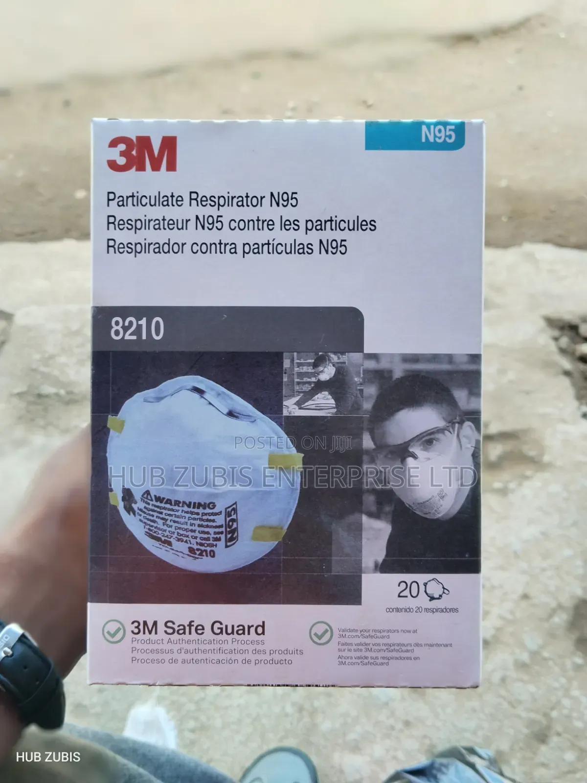 3M N95 Particulate Respirator 8210 – Dust Protection Face Mask