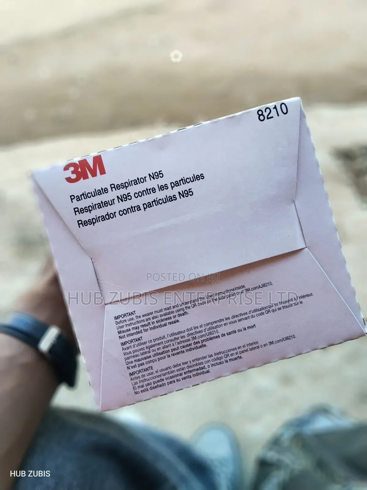 3M N95 Particulate Respirator 8210 – Dust Protection Face Mask