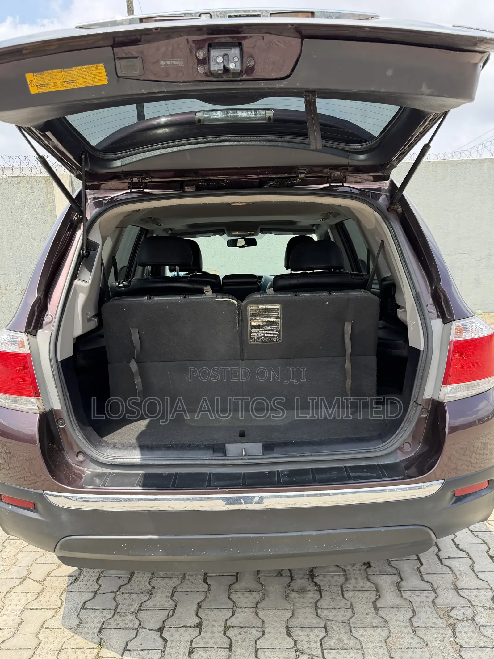 Toyota Highlander SE 3.5L 2WD 2013 Red