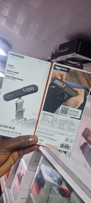 Porodo Lifestyle Accuscale High-Precision Digital Luggage Scale