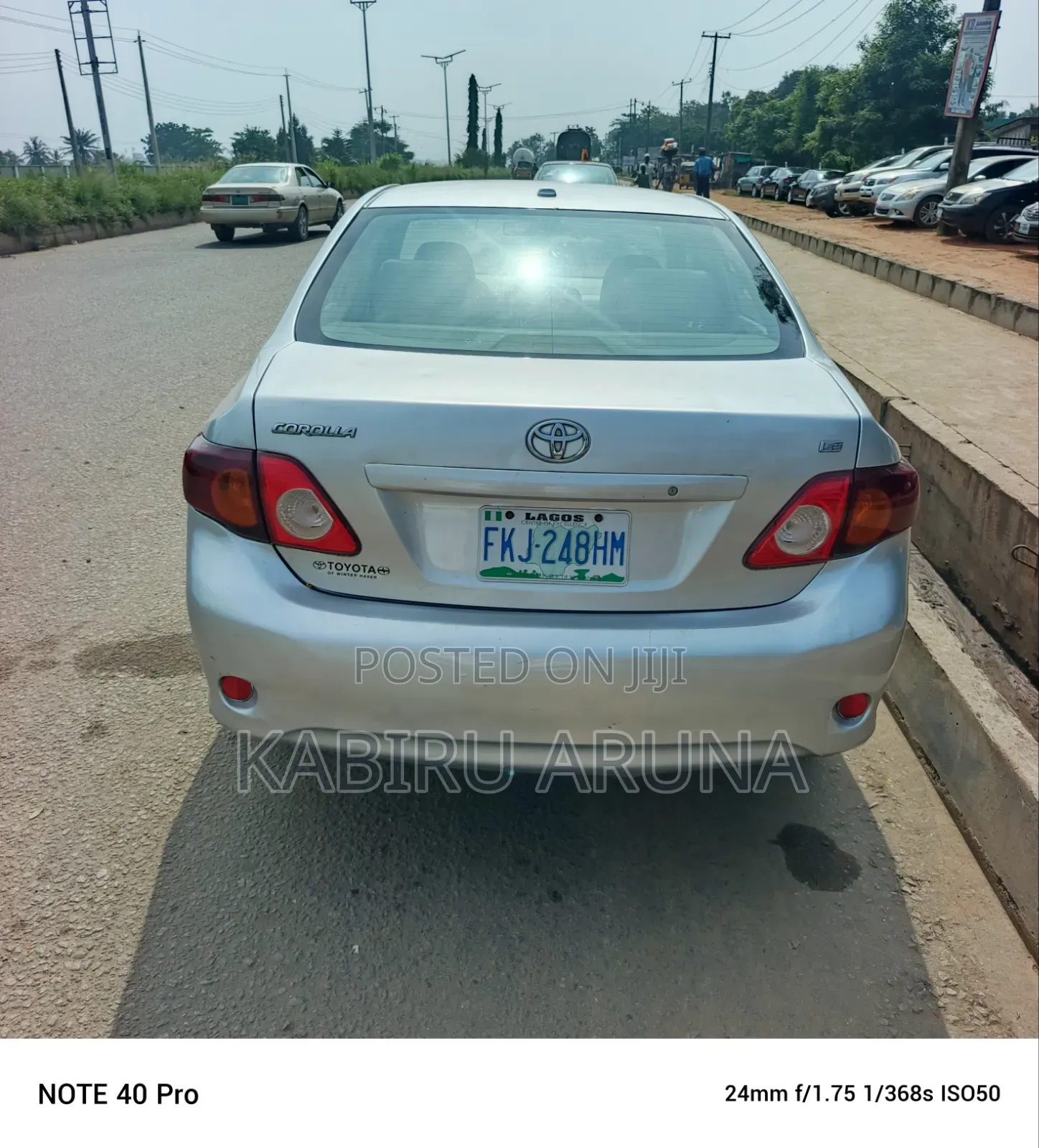 Toyota Corolla 2008 Silver