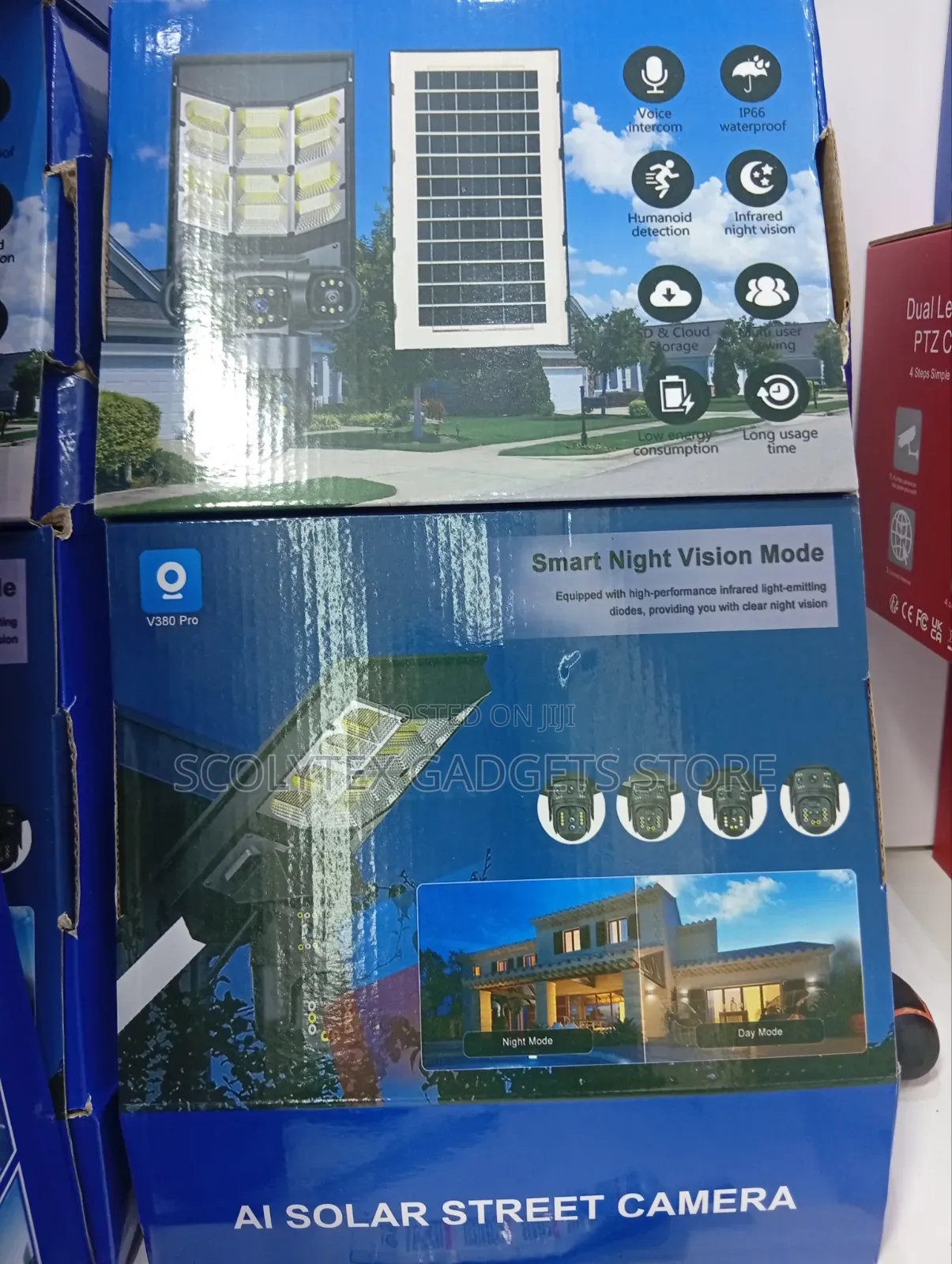AI Solar Street Camera