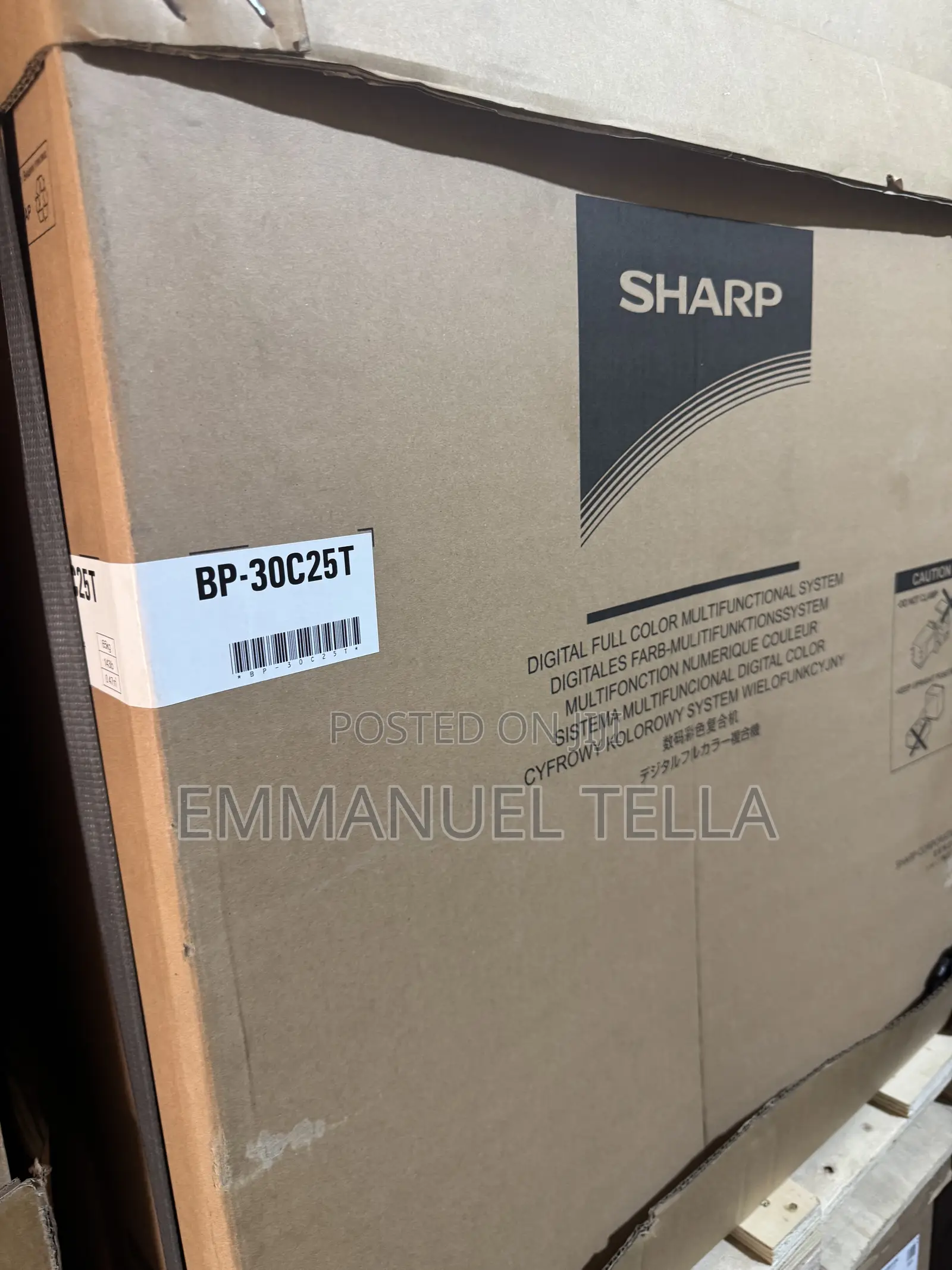Brand New Sharp BP-30C25T Multifunctional Copier