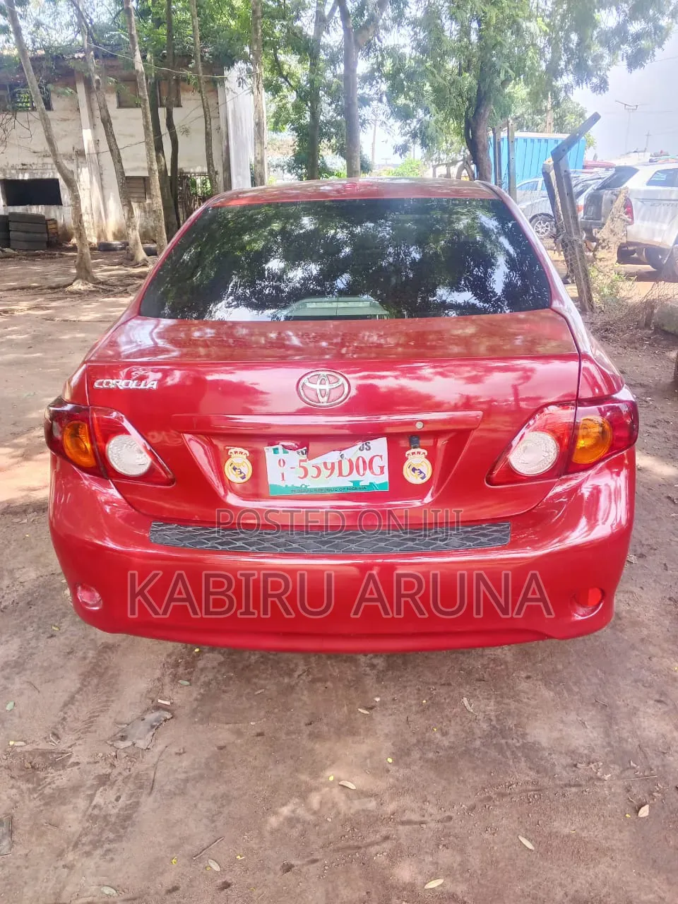 Toyota Corolla 2008 Red