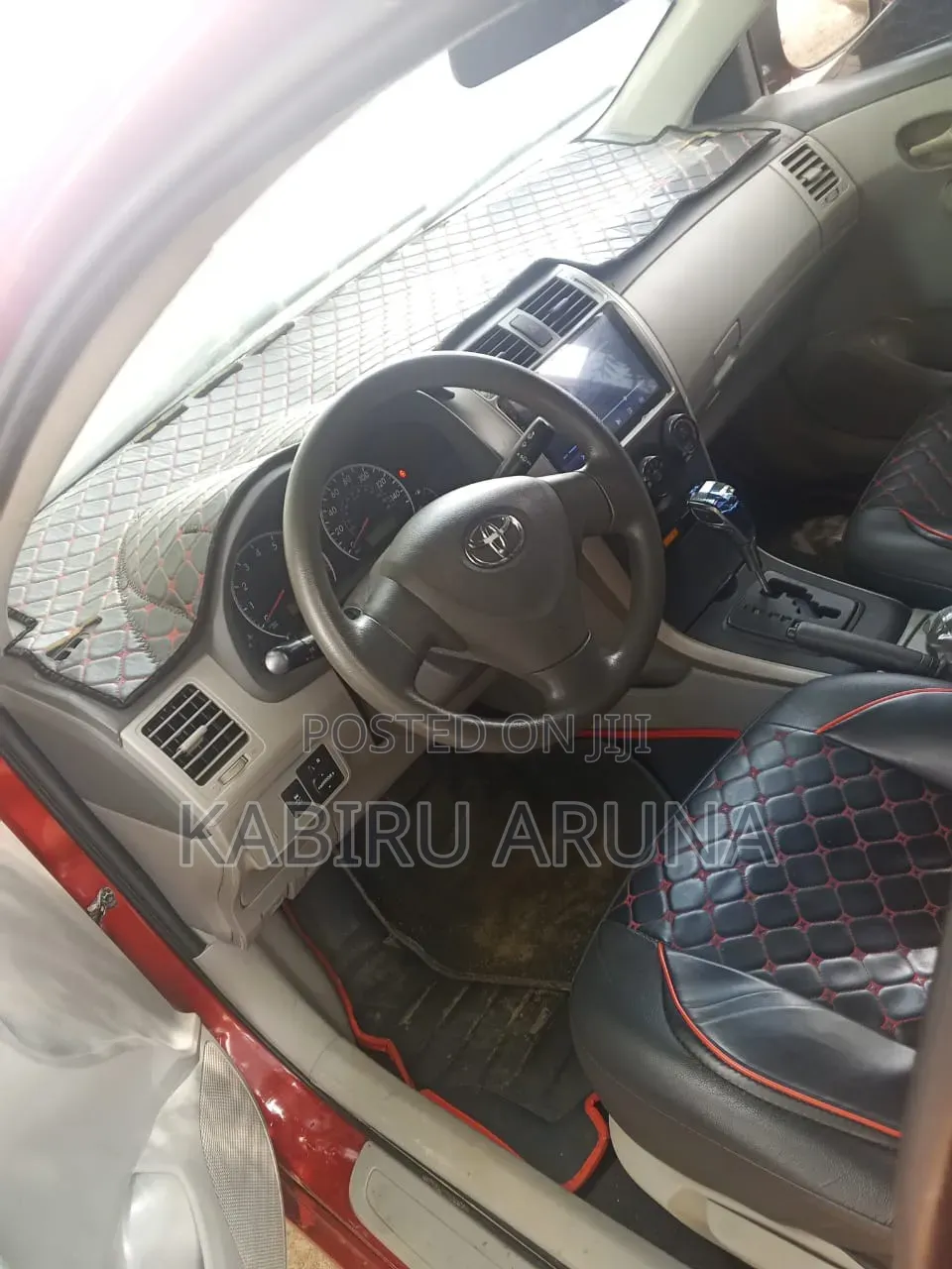 Toyota Corolla 2008 Red