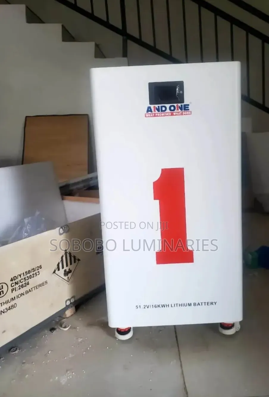 Add One Lithium Battery 16kwh 51.2v