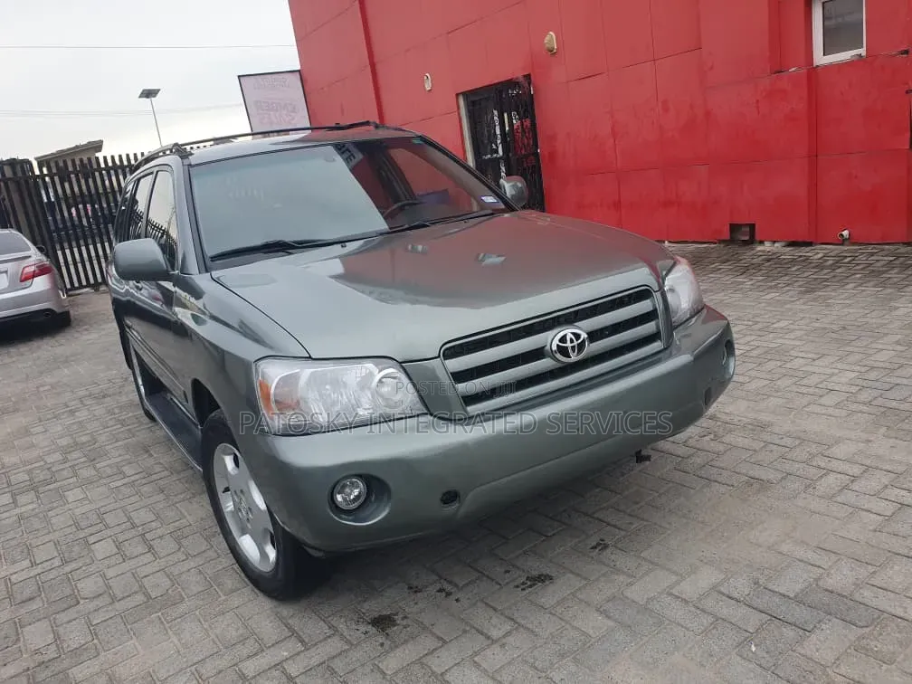Toyota Highlander 2006 Green