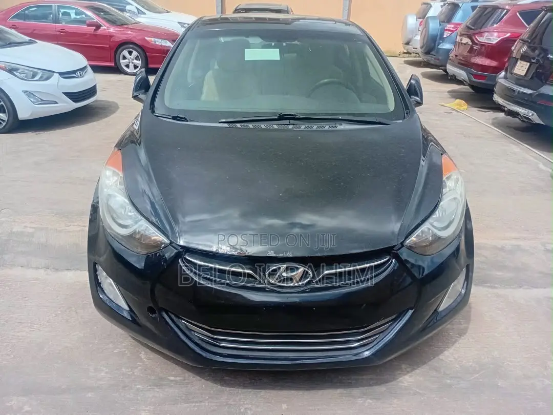 Hyundai Elantra Limited 2012 Black
