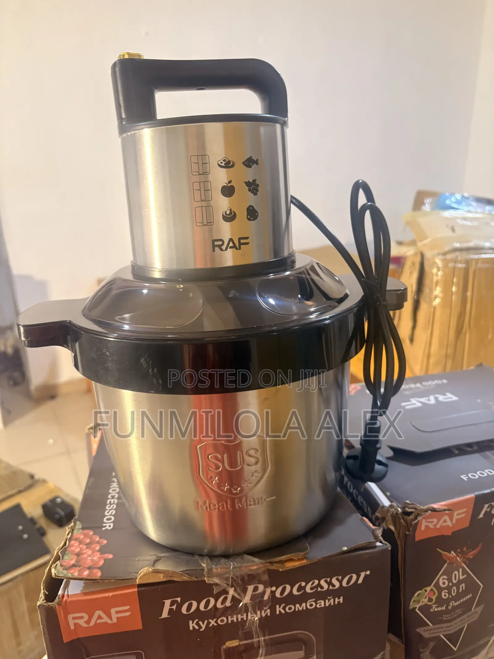 6L RAF Multifunctional Food Processor
